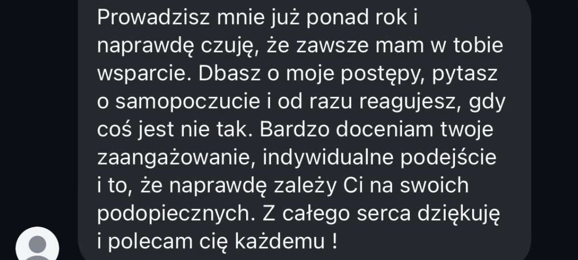 Opinia podopiecznego 3
